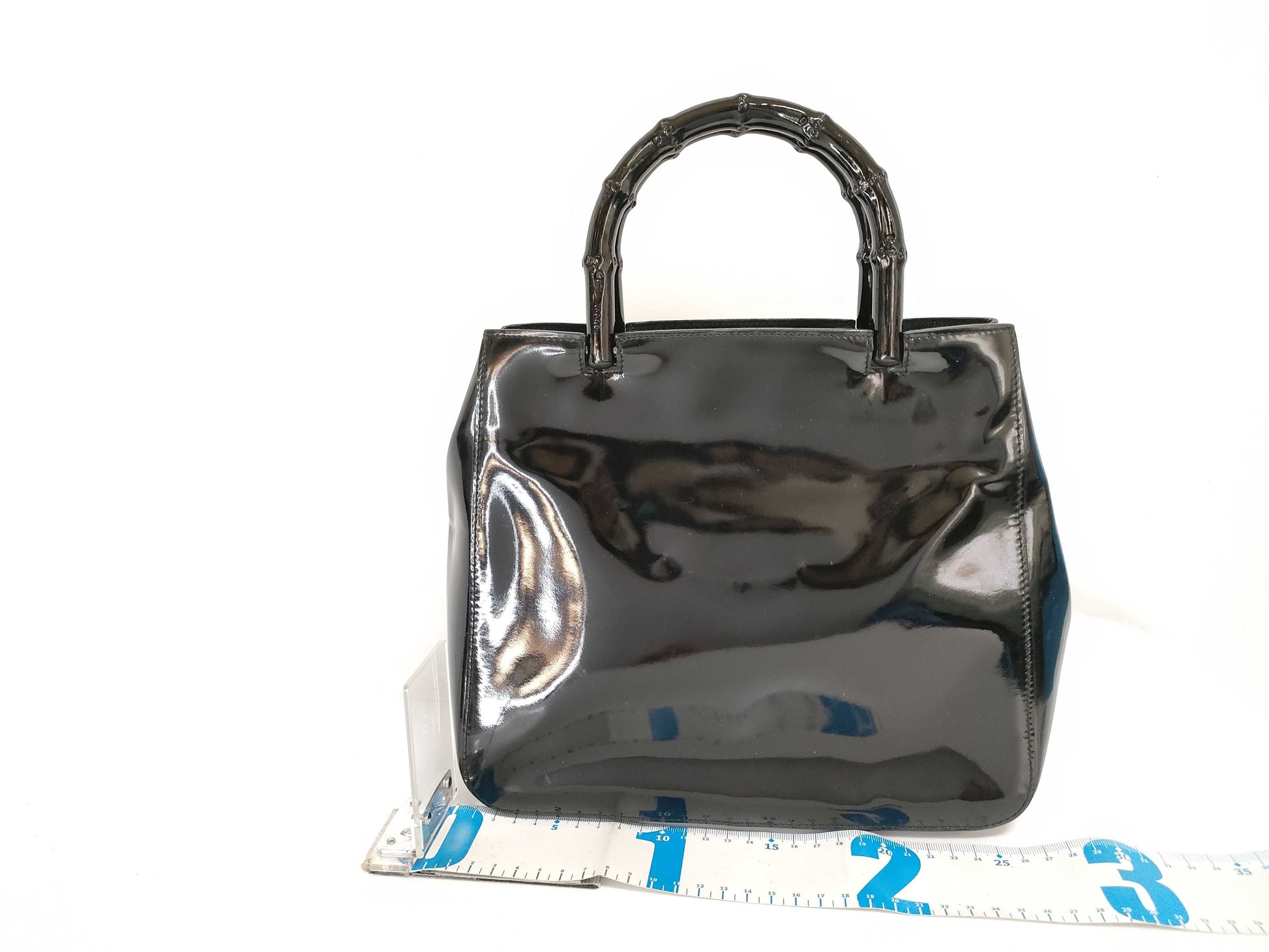 GUCCI Bamboo Enamel Handbag 002・1061 001998 Hotei Handbag