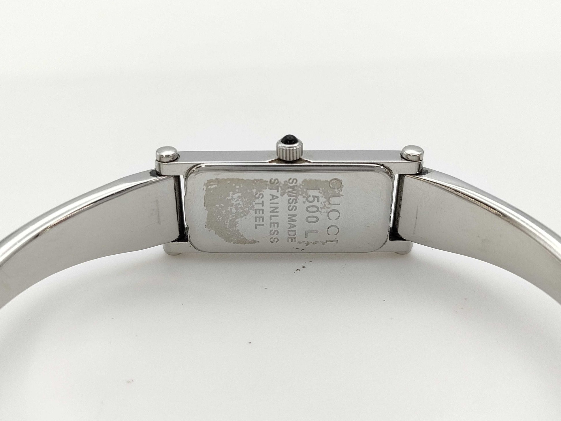 GUCCI 1500L 0489975 Blue Shell Dial Women's Watch