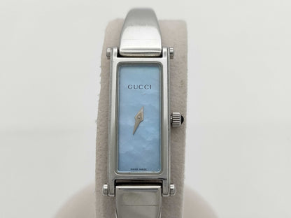 GUCCI 1500L 0489975 Blue Shell Dial Women's Watch