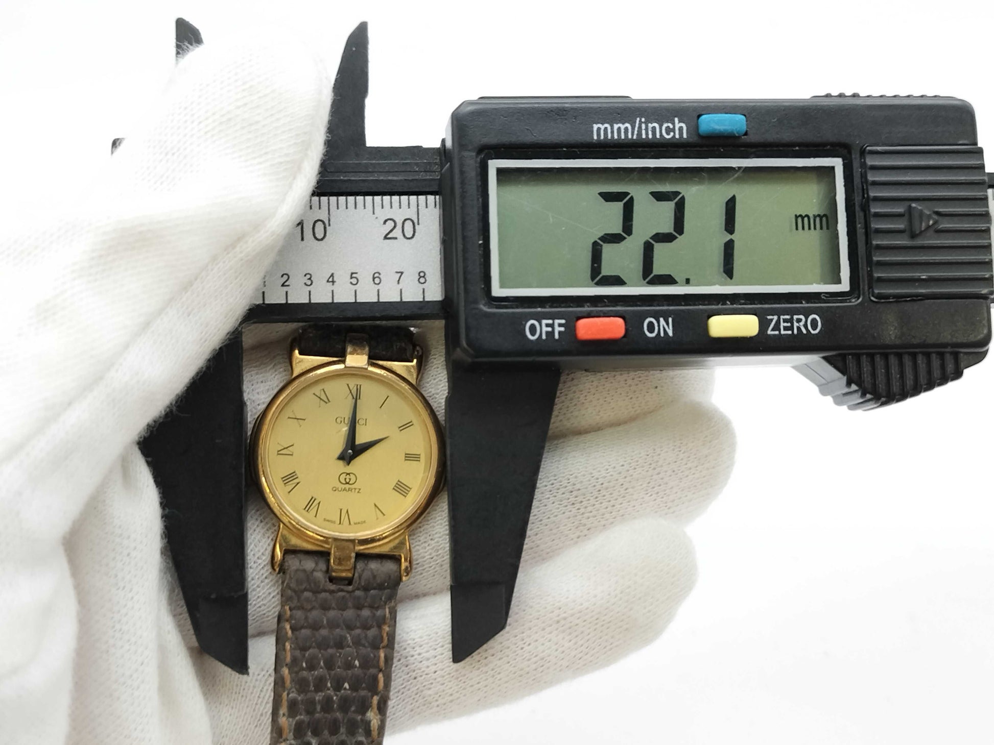 GUCCI 3400F 012-623 Quartz Unmoving Women's Watch