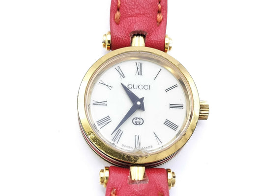 GUCCI Sherry Line Quartz Ivory Dial Unmoving Women's Watch