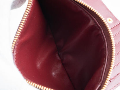 BOTTEGA VENETA Intrecciato Bottega Veneta 749940 Medium Intrecciato Bi-fold Zipper Wallet in Barolo Leather