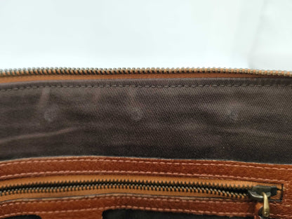 GUCCI 120894 GG Canvas Stud Shoulder Bag