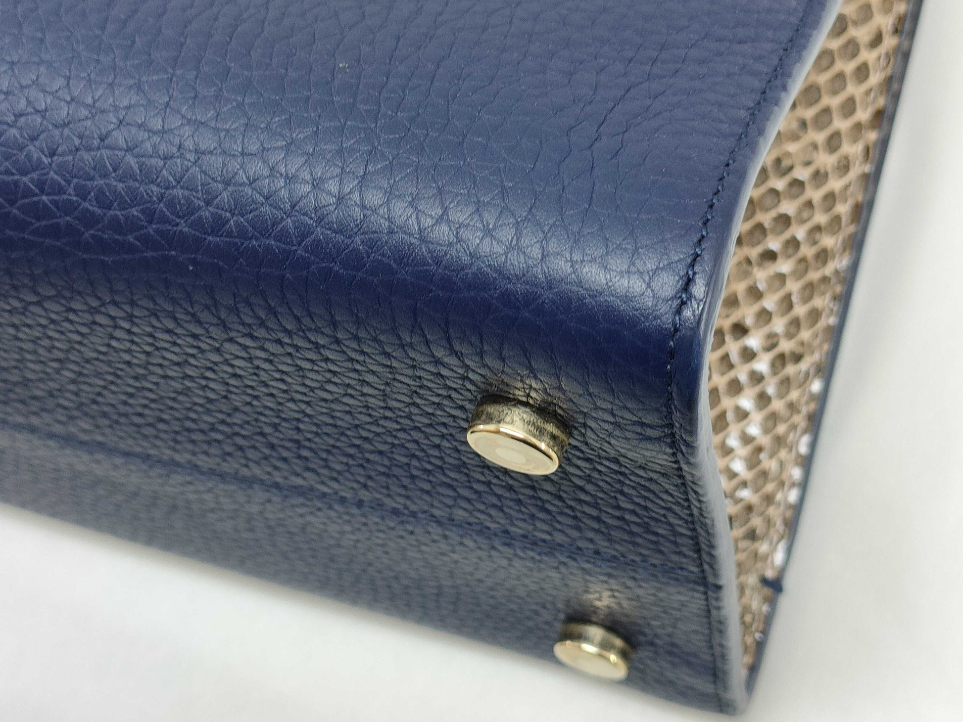 Dior Ever Handbag Leather x Python Handbag