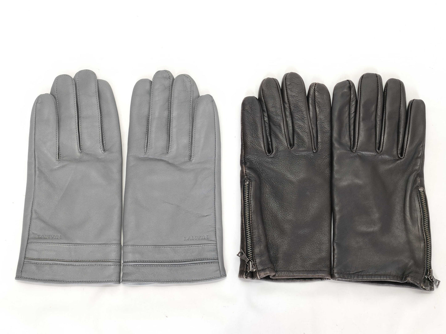 LANVIN Leather Gloves 2SET Other Accessories