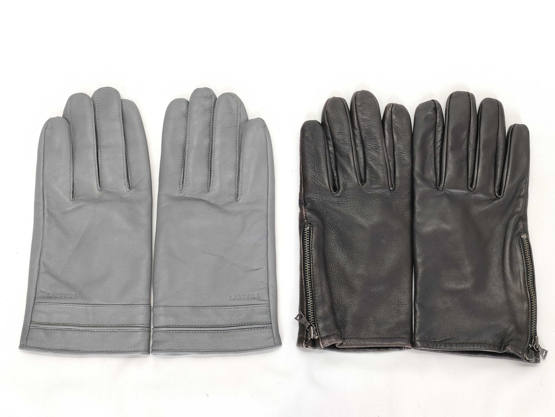 LANVIN Leather Gloves 2SET Other Accessories