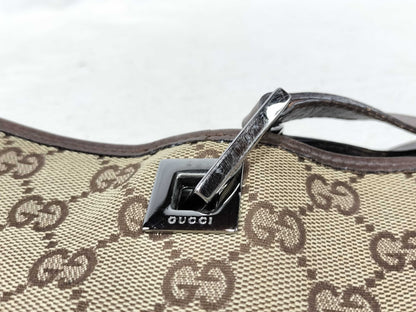 GUCCI GG Canvas Tote Bag Gucci GG Canvas Tote Bag