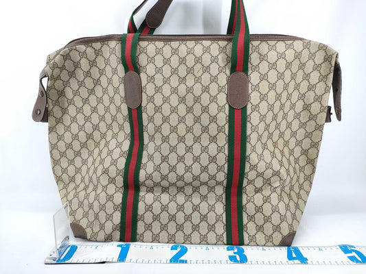 GUCCI GG Supreme Gucci GG Plus Sherry Boston Bag Boston Bag