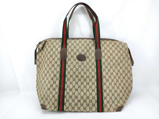 GUCCI GG Supreme Gucci GG Plus Sherry Boston Bag Boston Bag