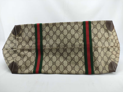 GUCCI GG Supreme Gucci GG Plus Sherry Boston Bag Boston Bag
