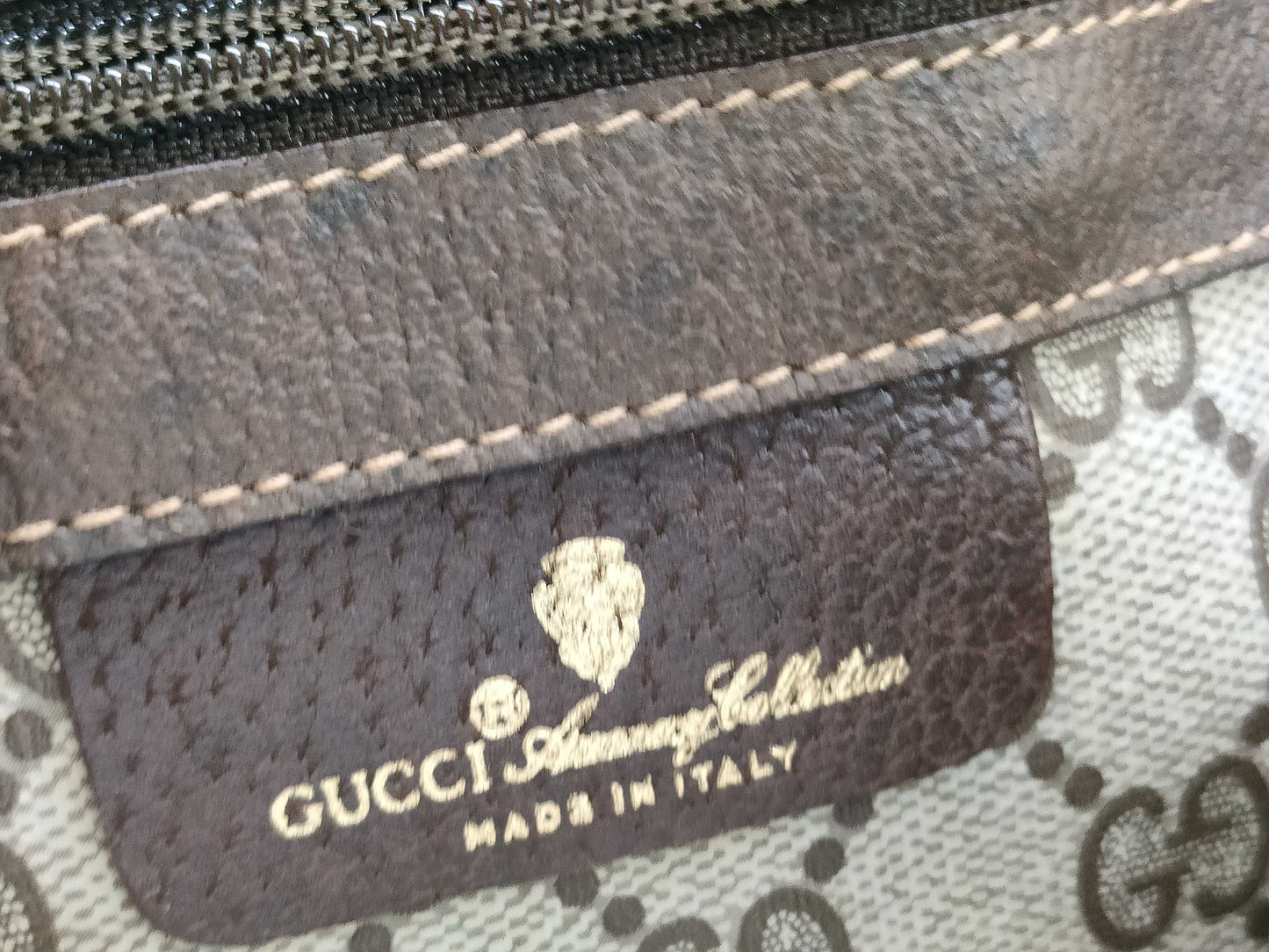 GUCCI GG Supreme Gucci GG Plus Sherry Boston Bag Boston Bag