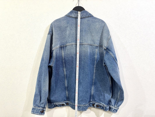 MAXMARA Max Mara Oversized Washed Denim Jacket