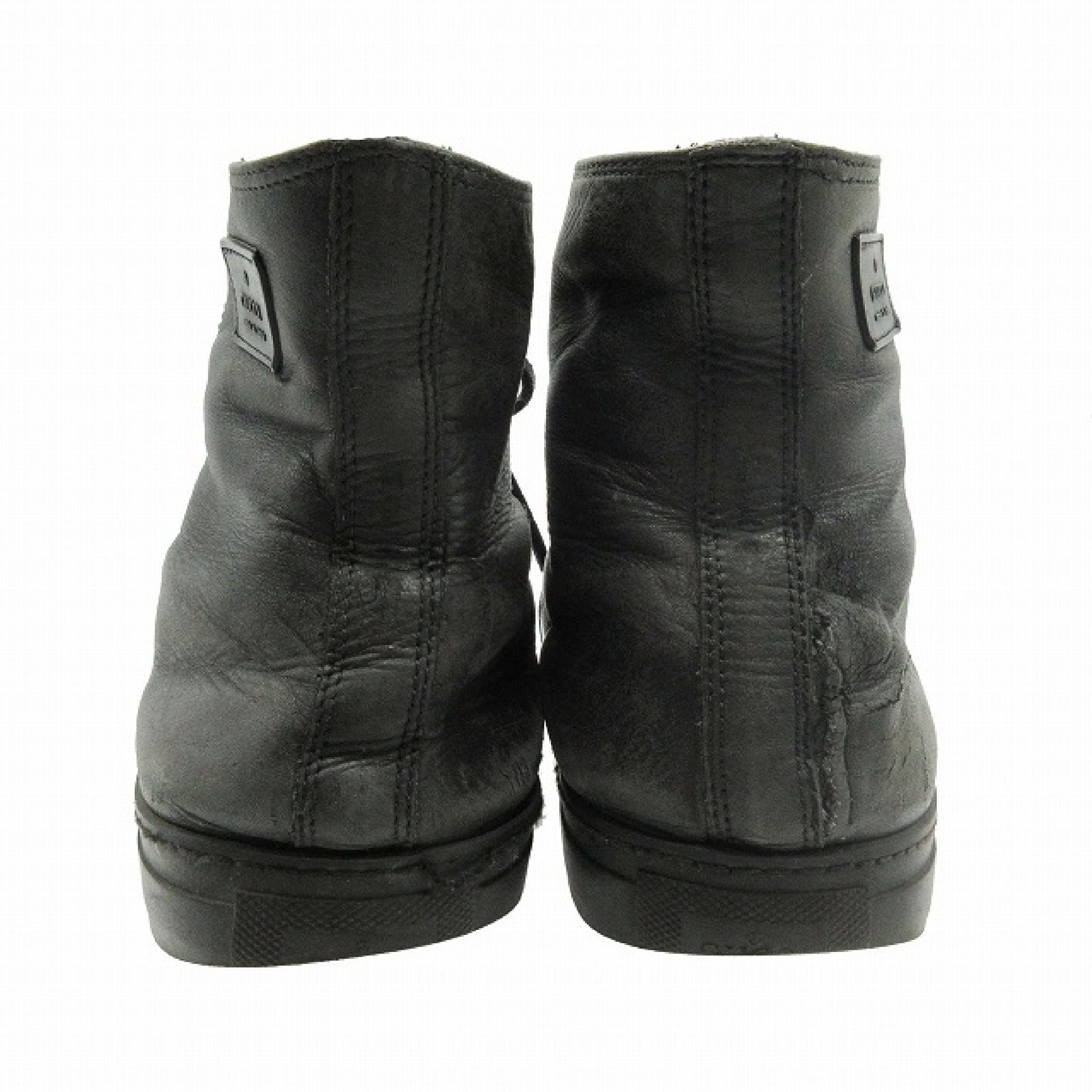 GUCCI Gucci high-top leather sneakers shoes other apparel