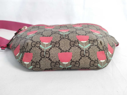 GUCCI GG Supreme PVC and Leather Children's Shoulder Bag 502095