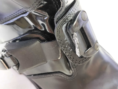 GUCCI Leather and Rubber Boots Black Size 36 Other Shoes
