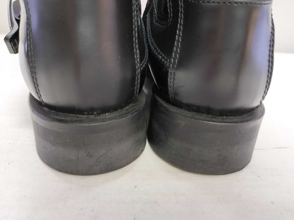 GUCCI Leather and Rubber Boots Black Size 36 Other Shoes