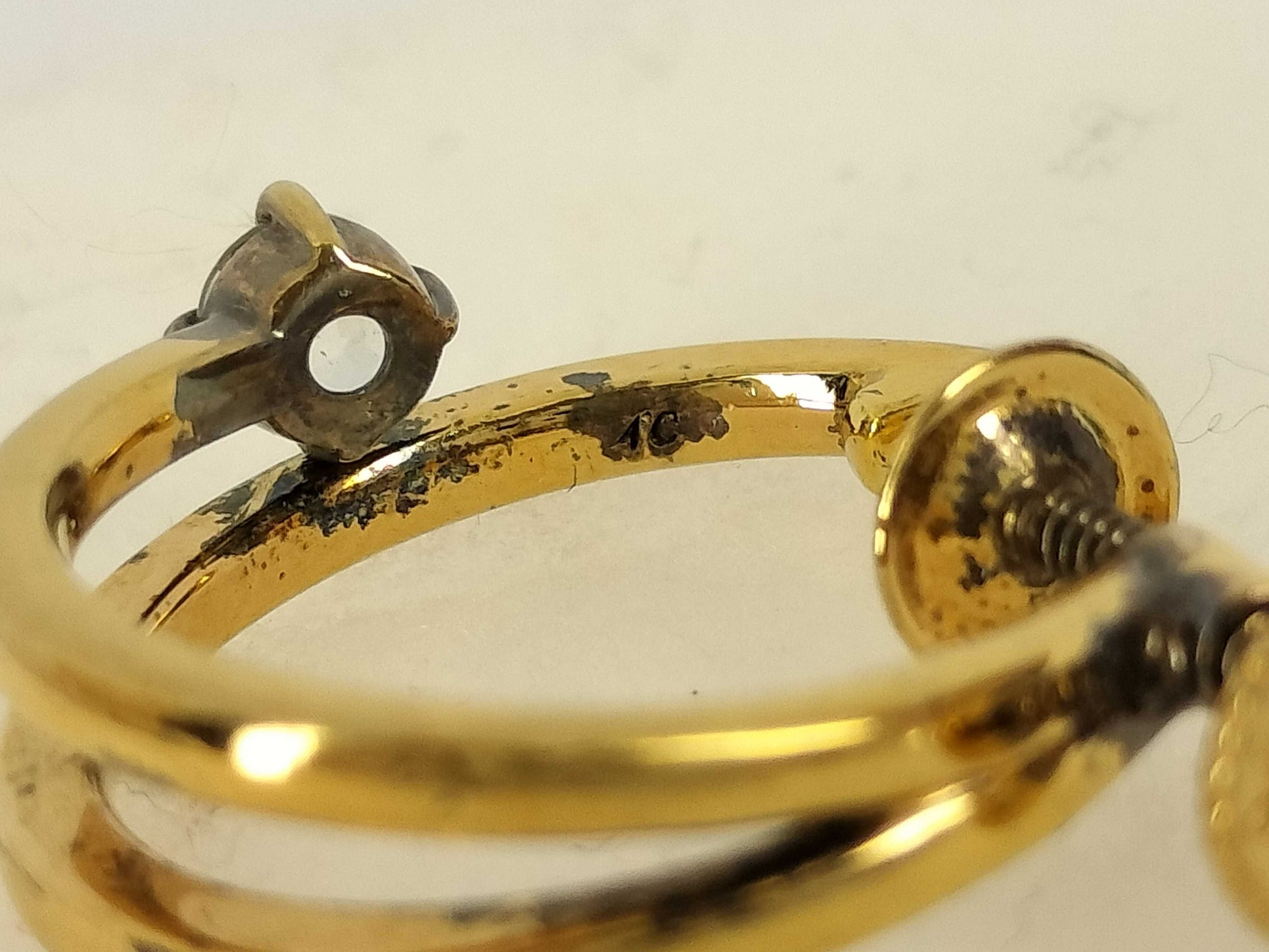 4℃ SV925 Stone Earrings