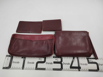 Cartier Must Clutch Wallet 4-Piece Handbag