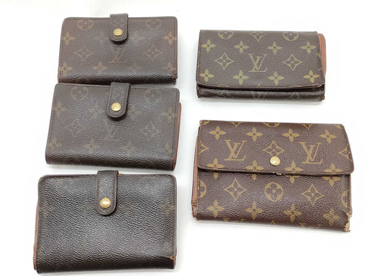 LOUIS VUITTON Monogram LOUIS VUITTON Monogram Wallet 5-Piece Set