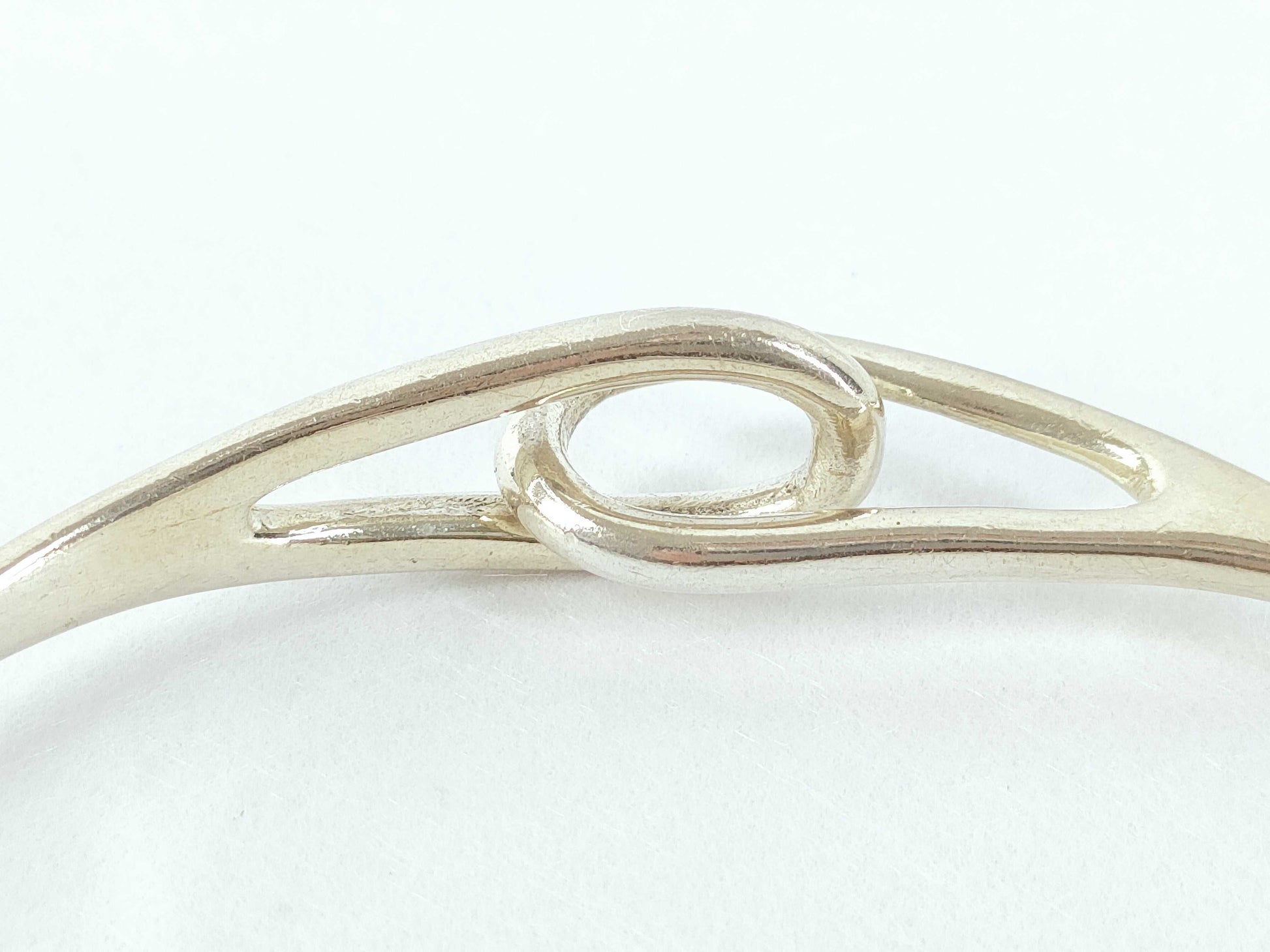 Tiffany & Co. Tiffany Bracelet Bangle Double Loop SV925 14.0g Bracelet Bangle