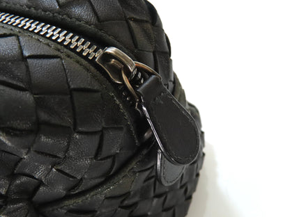 BOTTEGA VENETA Intrecciato Handbag Black Handbag