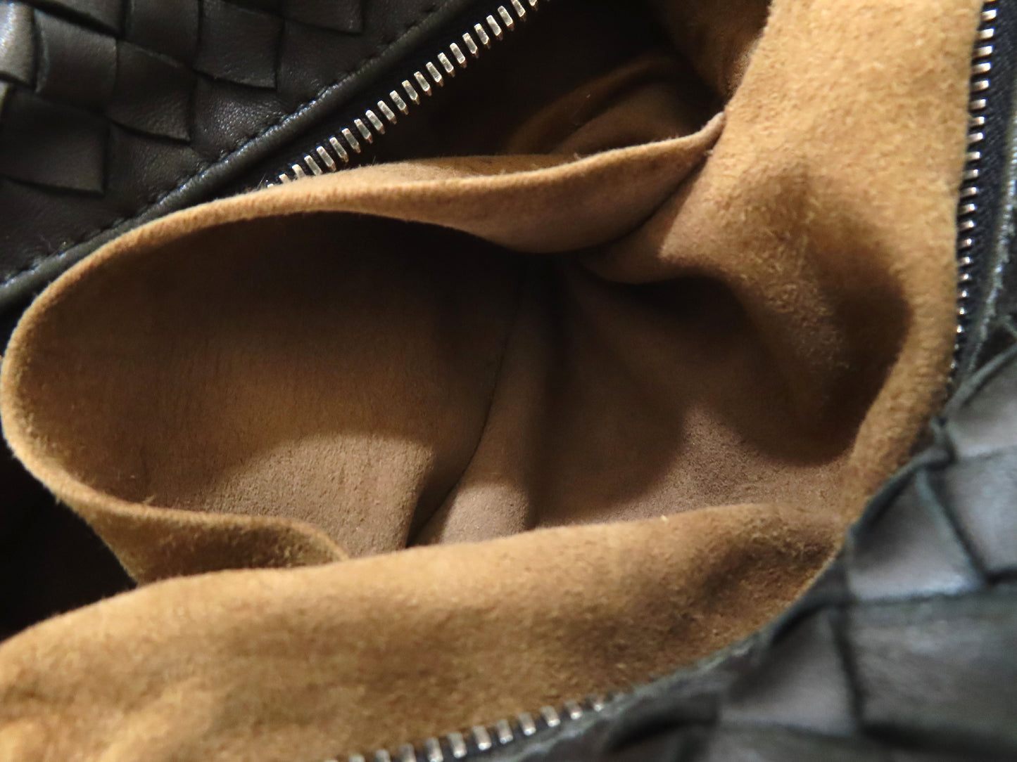 BOTTEGA VENETA Intrecciato Handbag Black Handbag