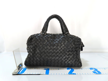 BOTTEGA VENETA Intrecciato Handbag Black Handbag