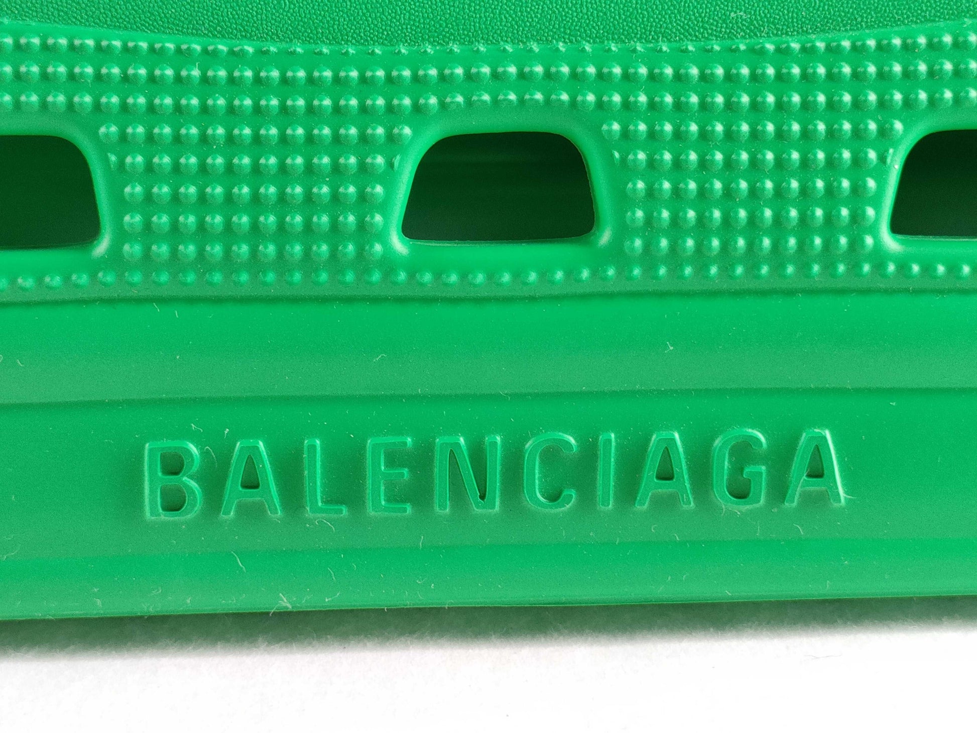 BALENCIAGA Rubber Handbag Crocs Collaboration Tote Bag