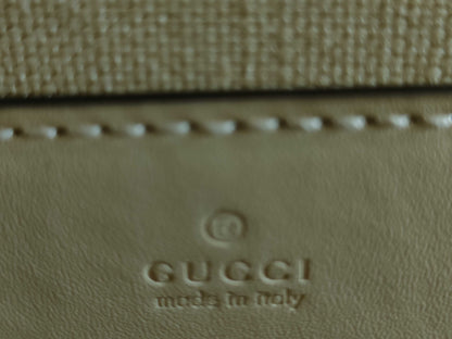 GUCCI Unused GG Leather Shoulder Bag