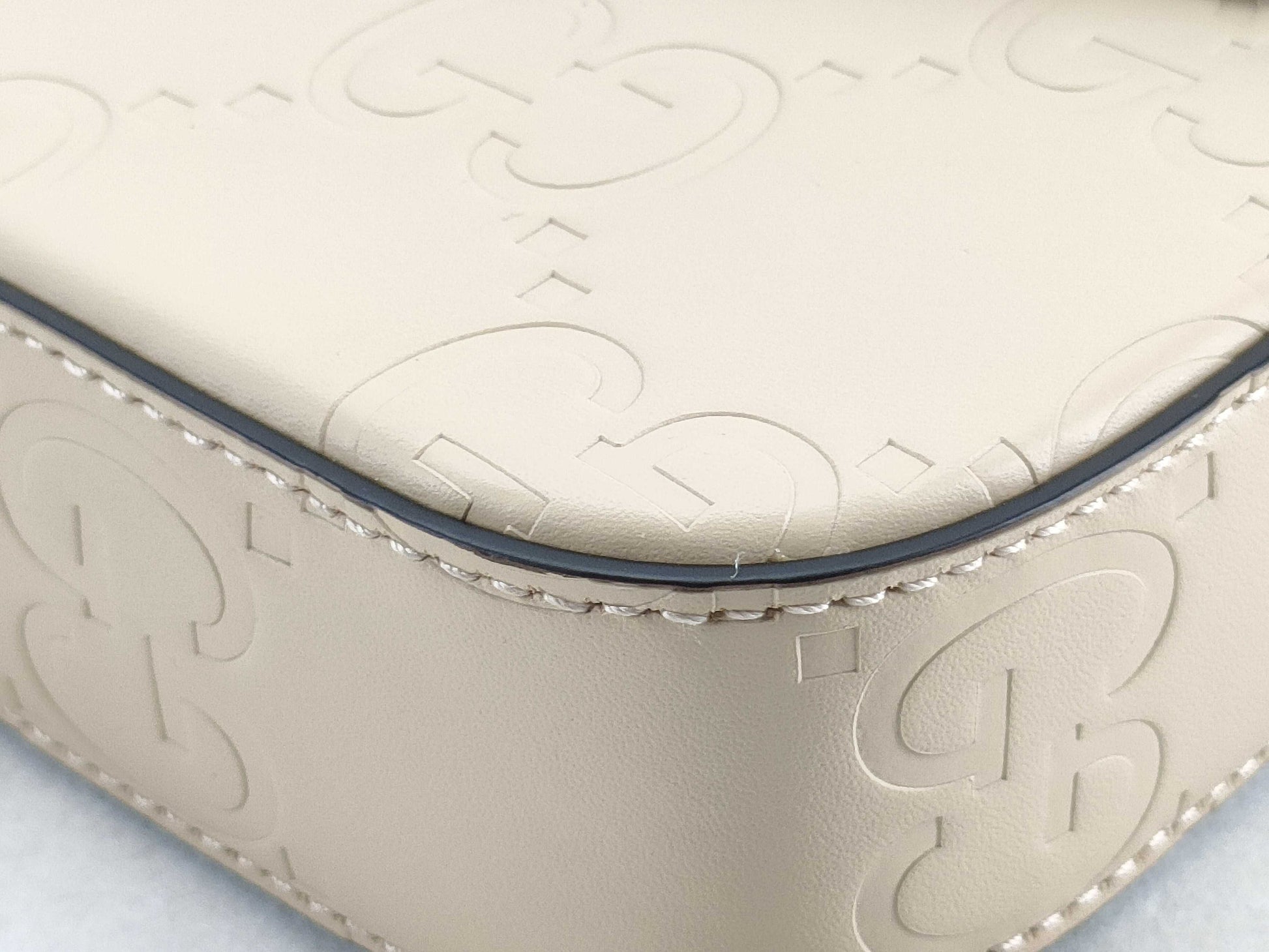 GUCCI Unused GG Leather Shoulder Bag