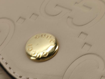 GUCCI Unused GG Leather Shoulder Bag