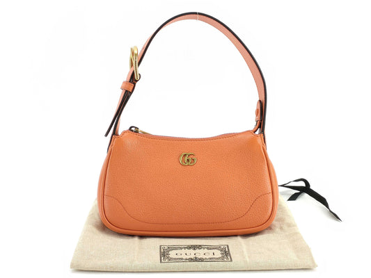 GUCCI Aphrodite Handbag Orange Handbag