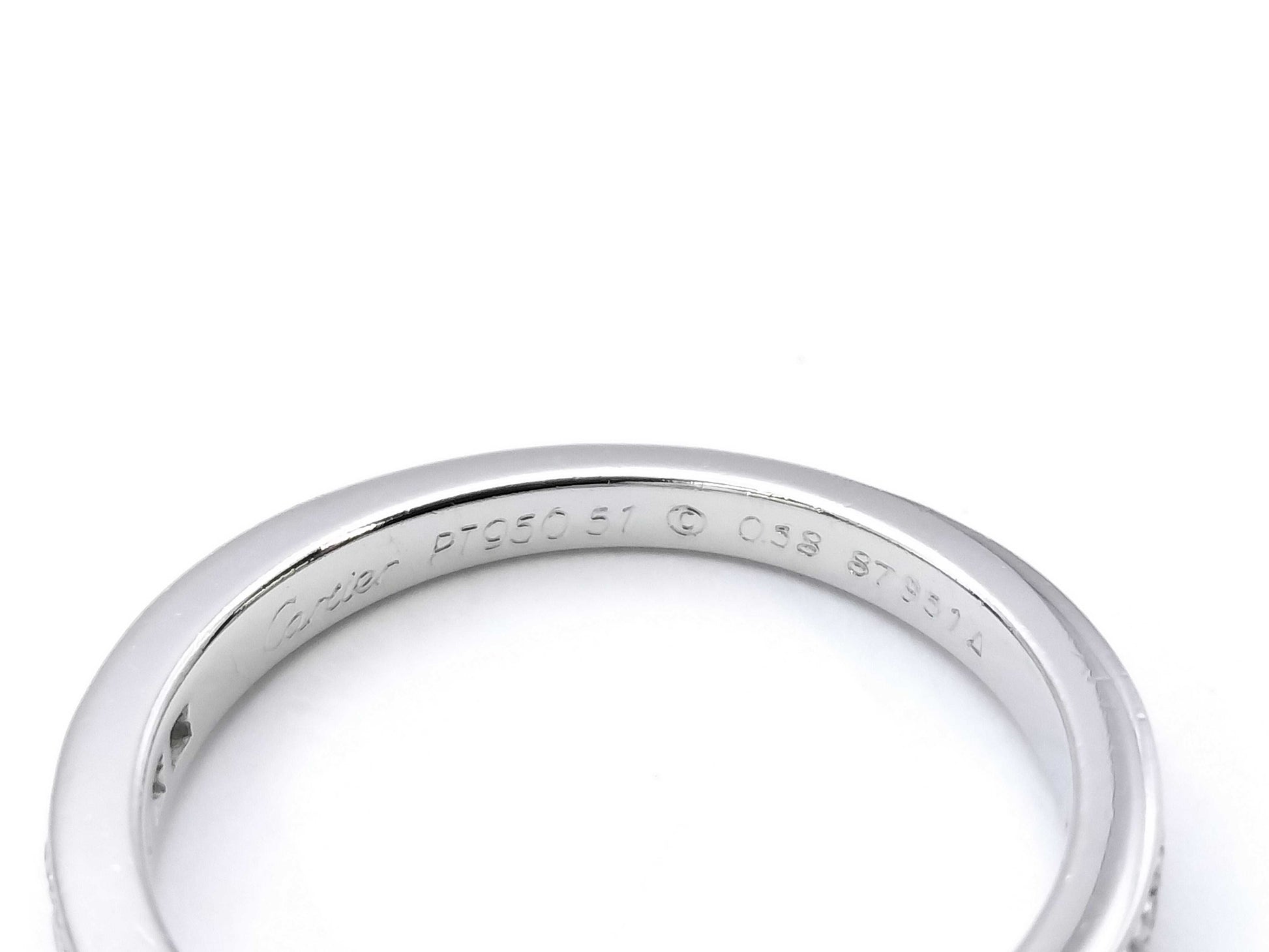 Cartier Ballerina #51 D0.58ct Diamond Ring in PT950 