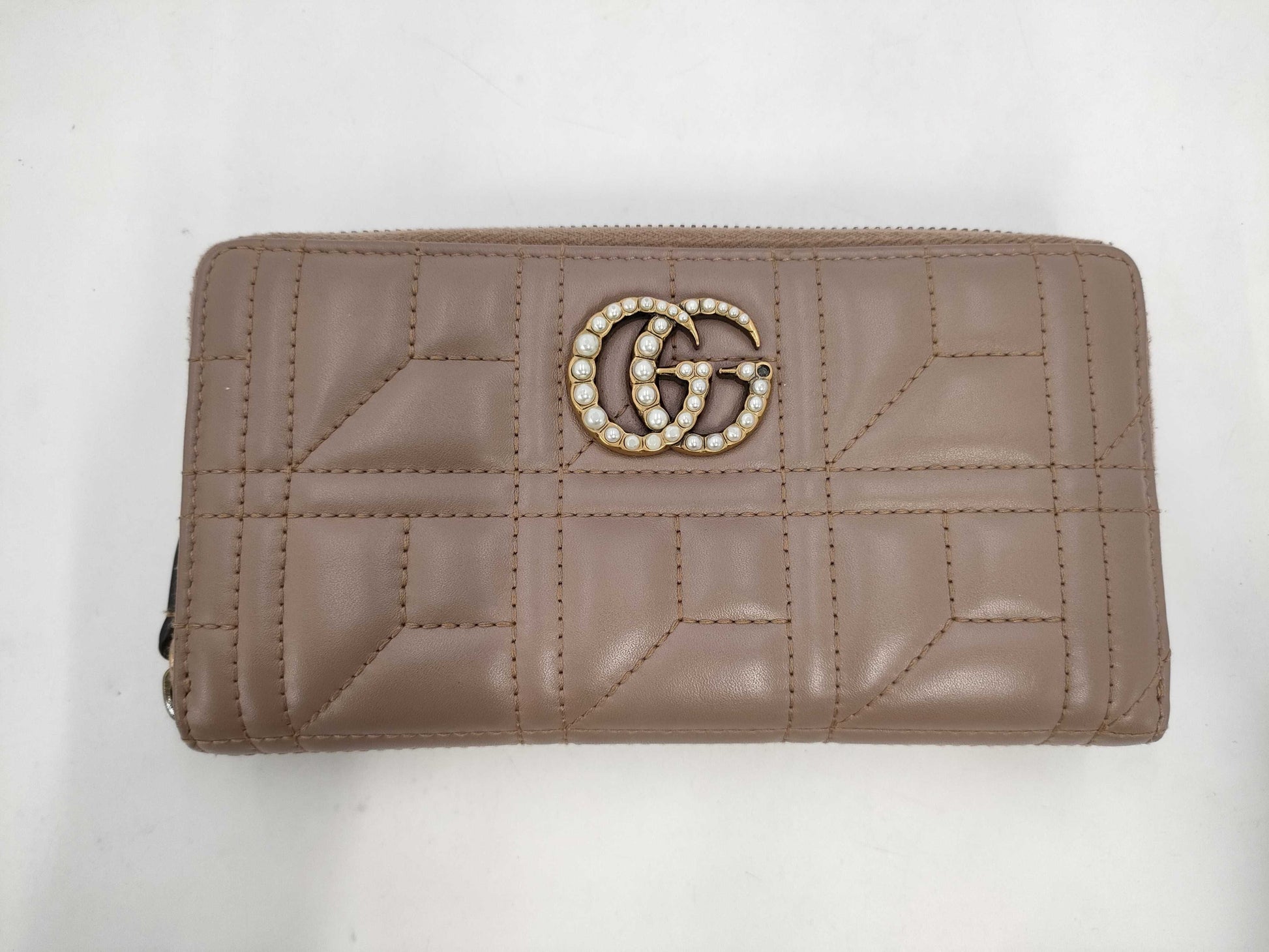 GUCCI Marmont Long Wallet 443123 525040 Pink Wallet