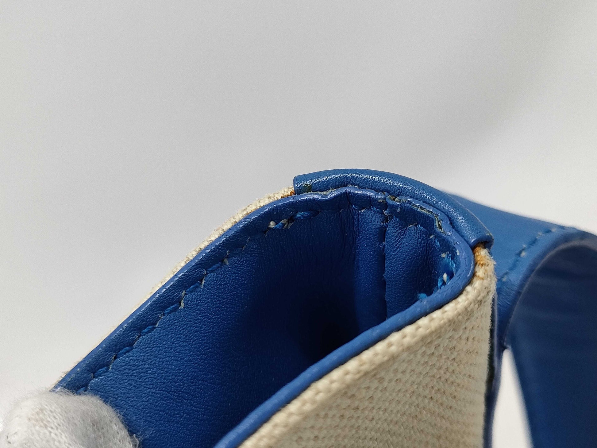 BALENCIAGA Canvas and Leather Drawstring Shoulder Bag
