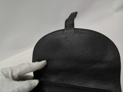 GUCCI Suede Bamboo Black Backpack