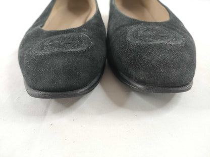 GUCCI GUCCI Gucci Soho GG logo flat pumps