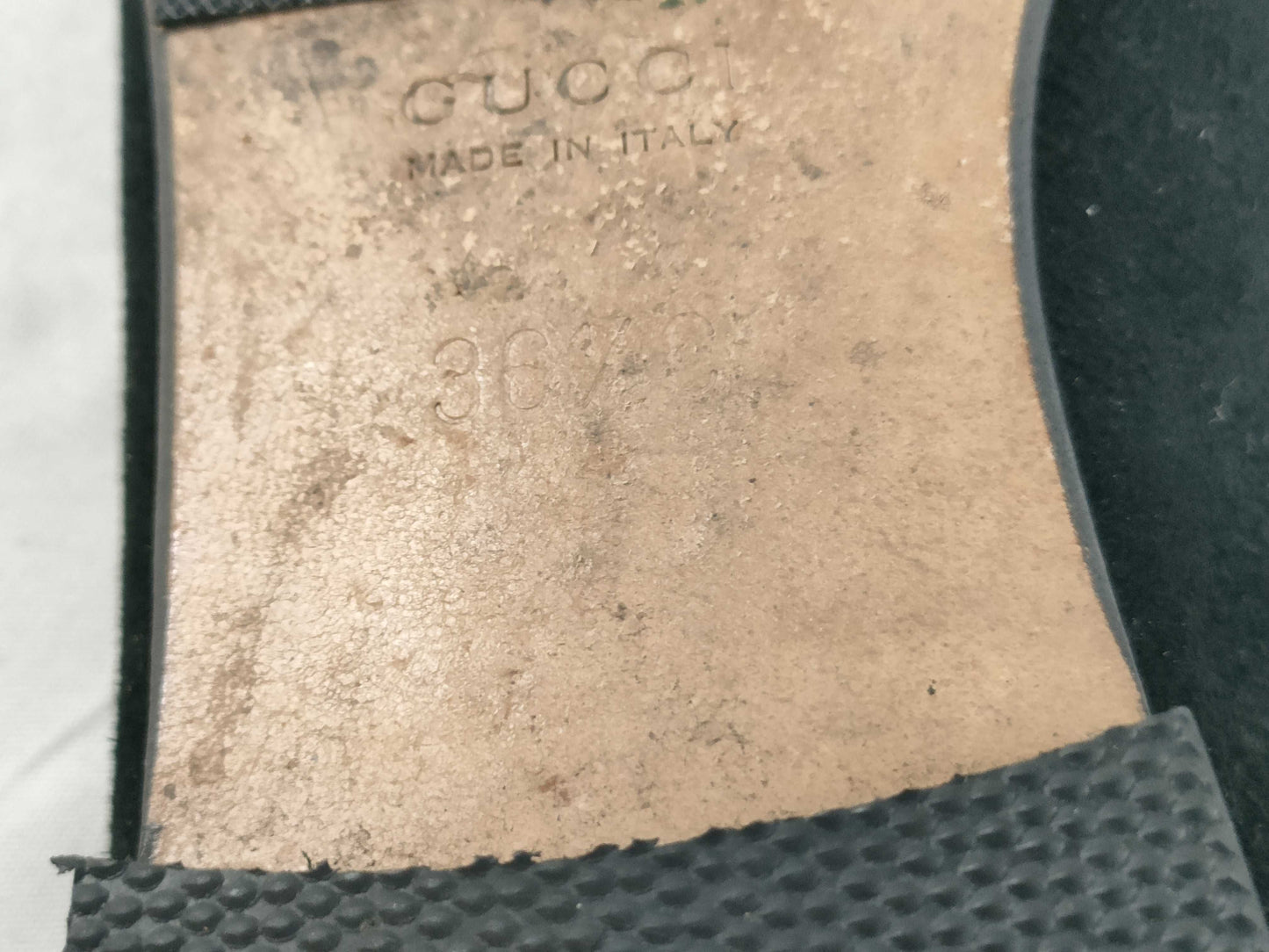 GUCCI GUCCI Gucci Soho GG logo flat pumps