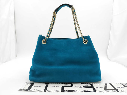 GUCCI Soho 308982/001998 Tote Blue Tote Bag