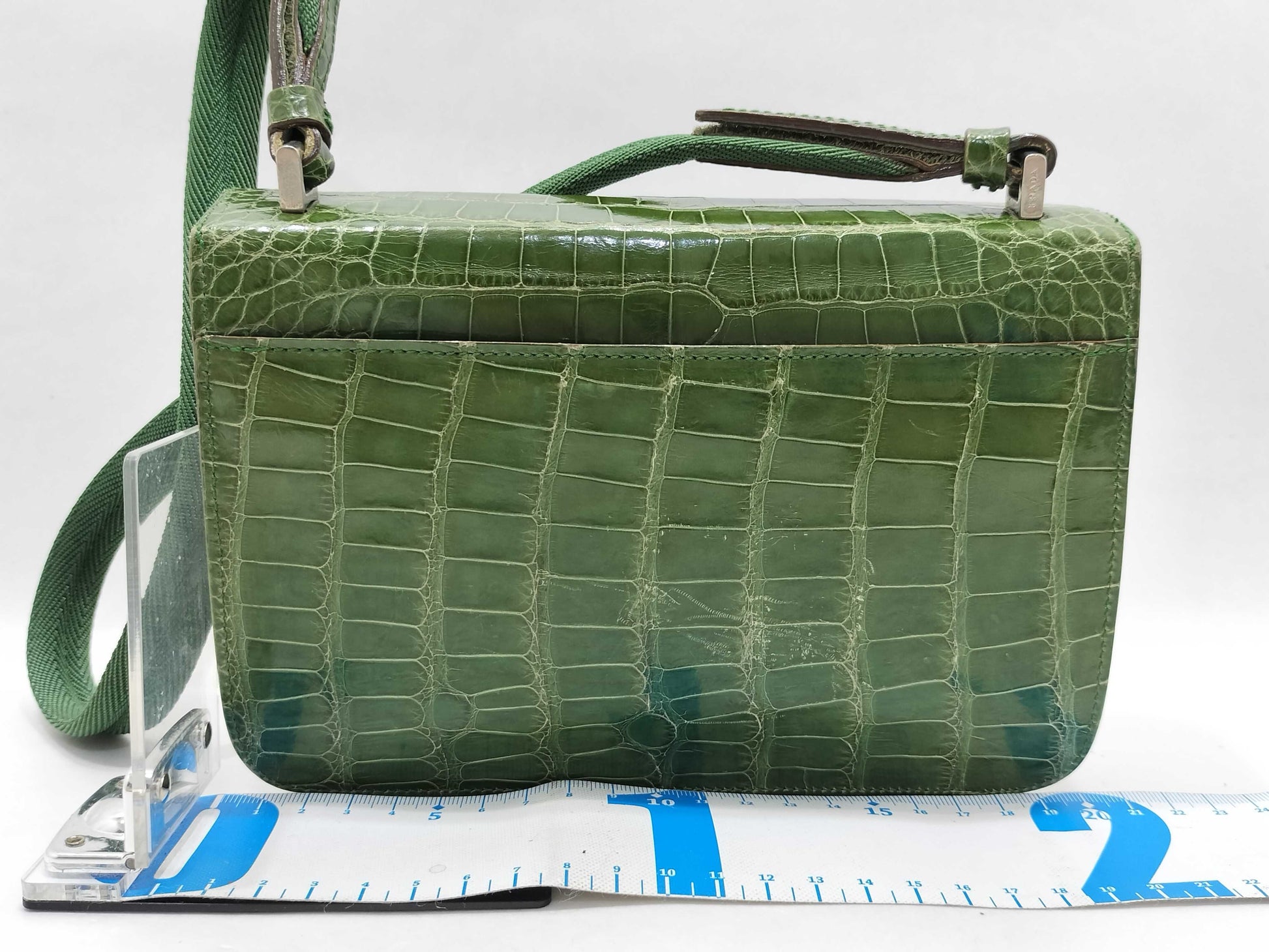 PRADA PRADA Genuine Crocodile Shoulder Bag Shoulder Bag
