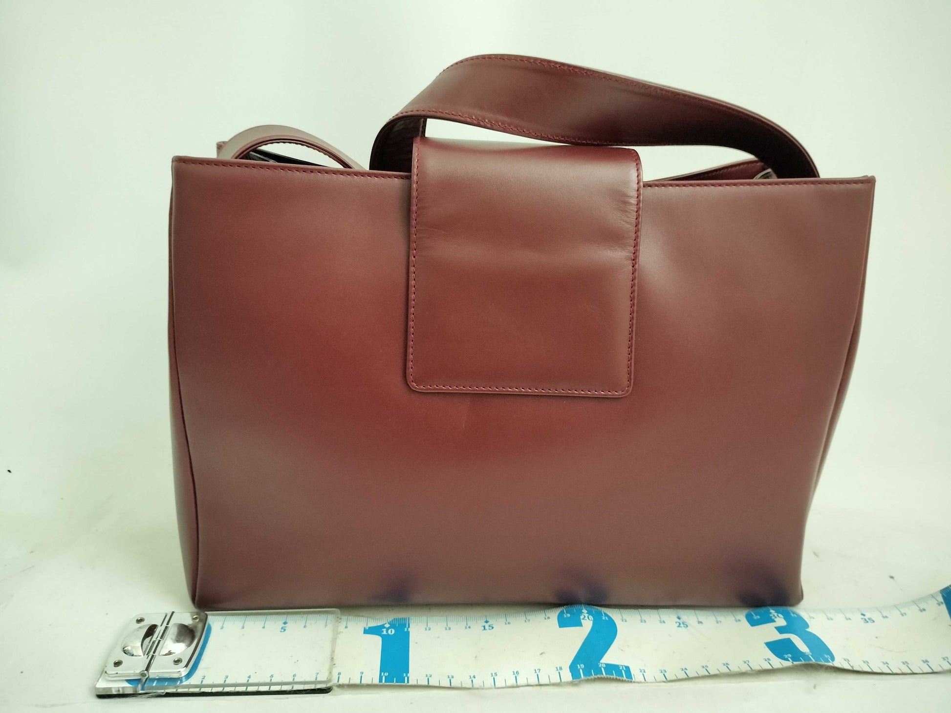 Cartier Must Must Line Turnlock Shoulder Bag Leather Bordeaux Shoulder Bag