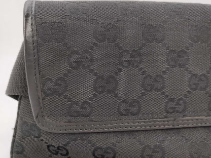 GUCCI GG Canvas 212792 Waist Pouch, Waist Bag, Shoulder Bag