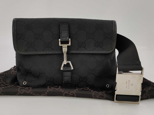 GUCCI GG Canvas 212792 Waist Pouch, Waist Bag, Shoulder Bag