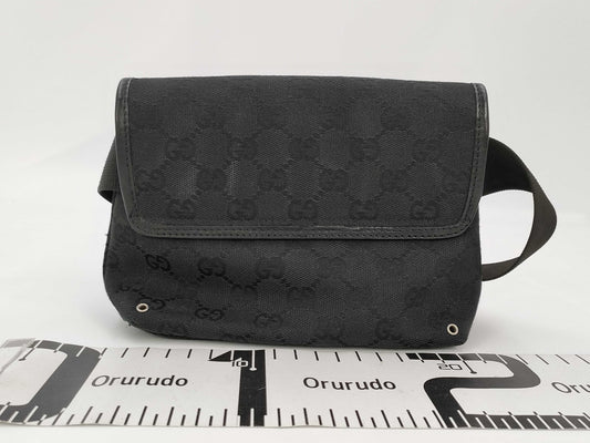 GUCCI GG Canvas 212792 Waist Pouch, Waist Bag, Shoulder Bag