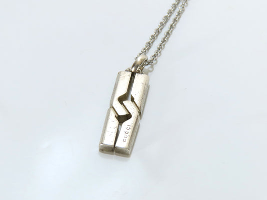 GUCCI GUCCI Gucci Plate 925 Necklace Necklace