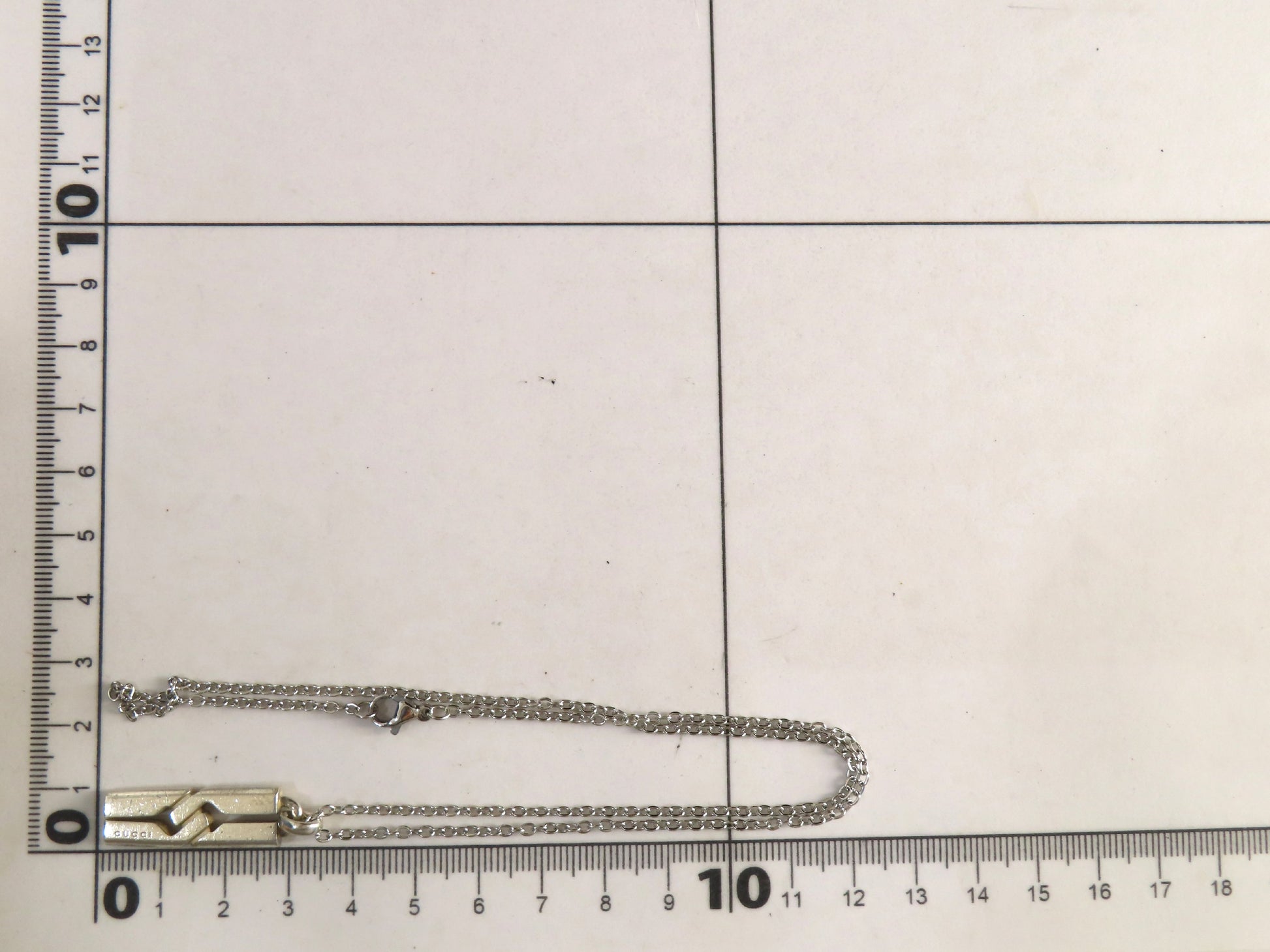 GUCCI GUCCI Gucci Plate 925 Necklace Necklace