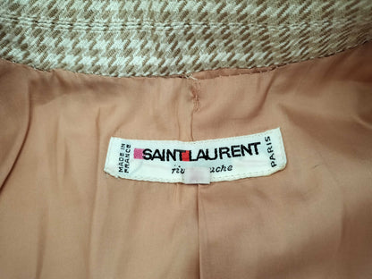 SAINT LAURENT SAINT LAURENT psris Houndstooth Jacket Jacket
