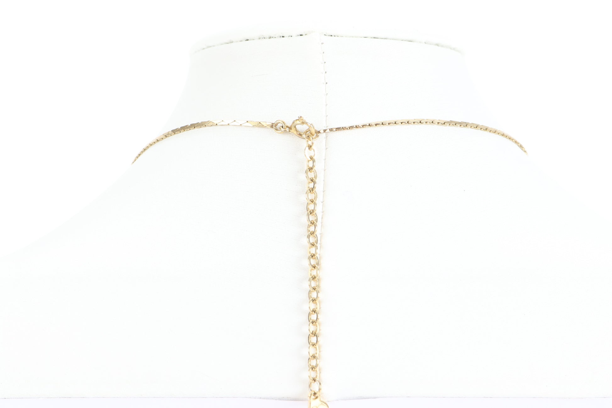 Dior Heart Motif Necklace Pendant Gold Necklace