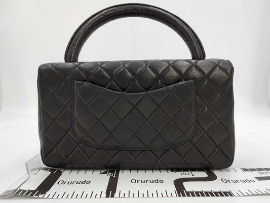 CHANEL Matelasse Hand Black No. 3 Handbag