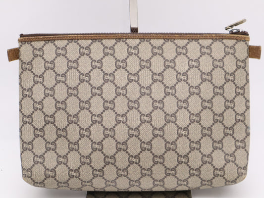 GUCCI GG Plus Second Bag Khaki Beige Brown Second Bag